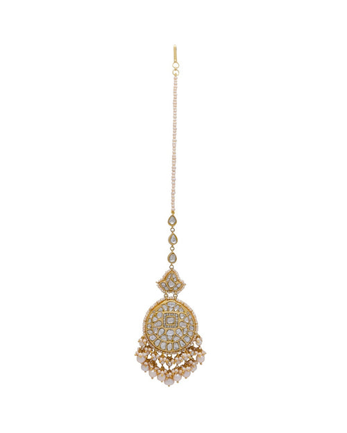 Mr And Mrs Mahi Set - Mahi Bridal Polki  Set