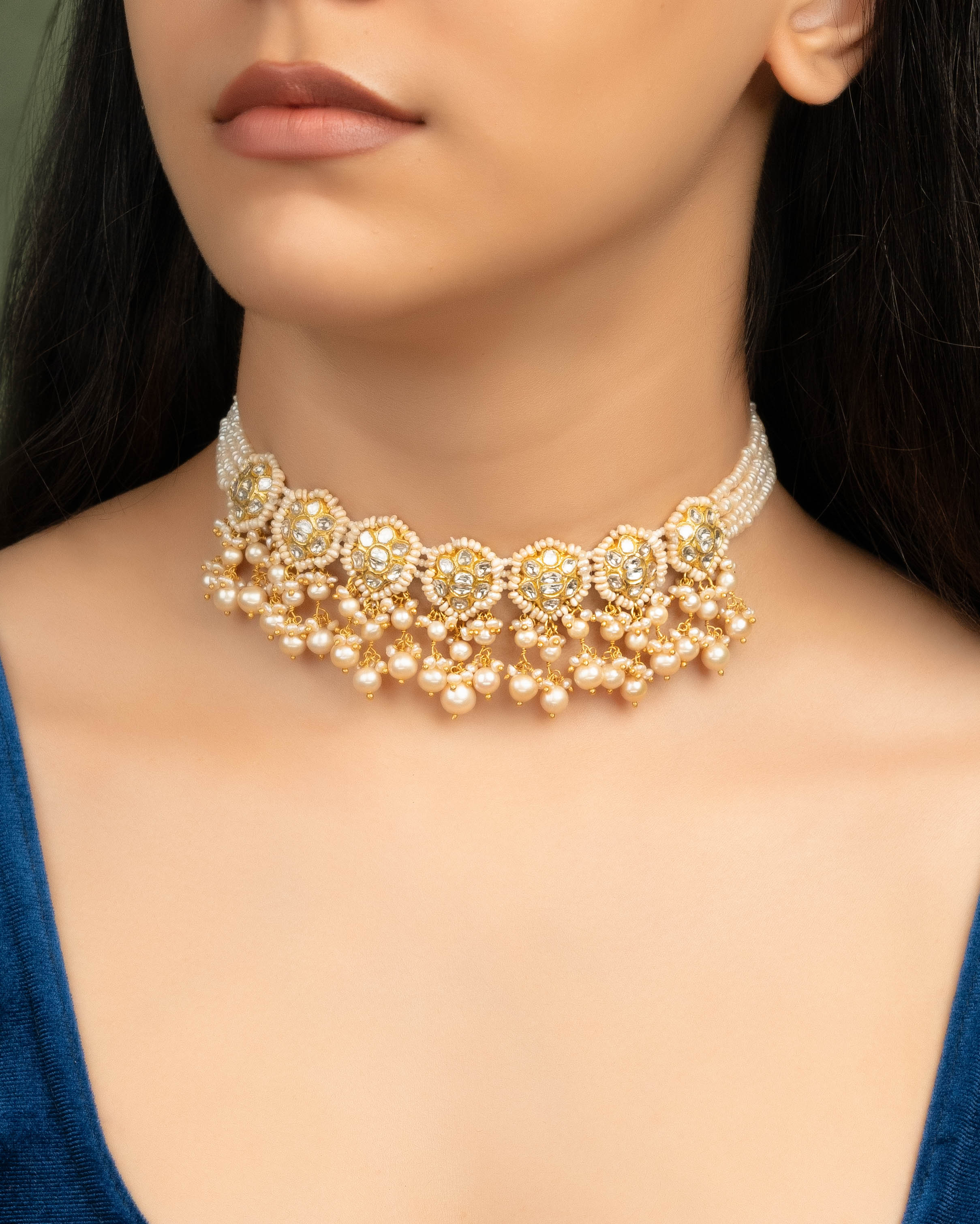 Harshi Polki Choker