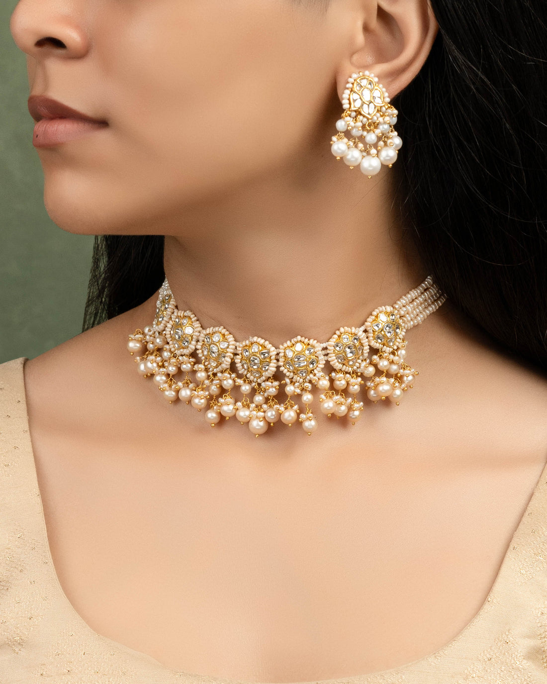 Kaira Bridal Polki Polki Set