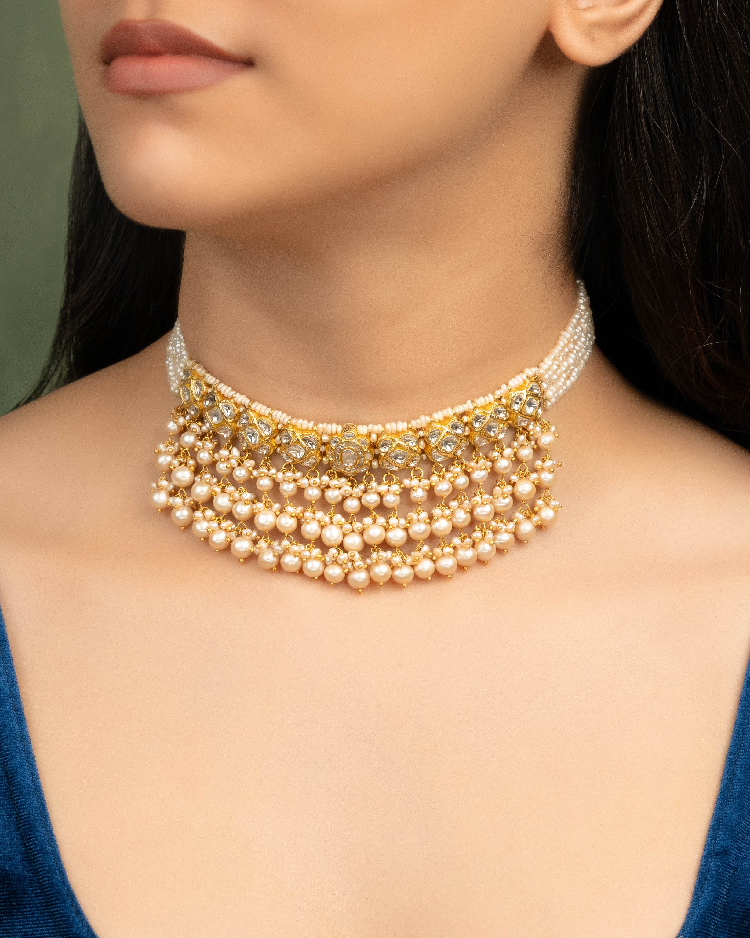 Virti Polki Choker