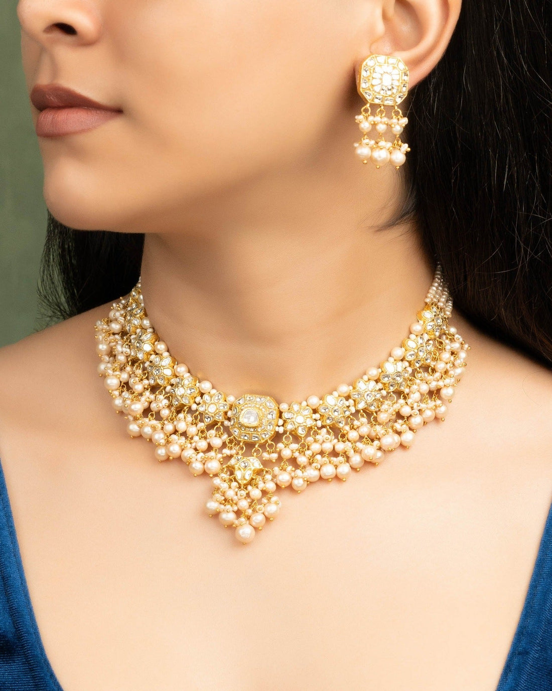 Ruksheen Polki Necklace