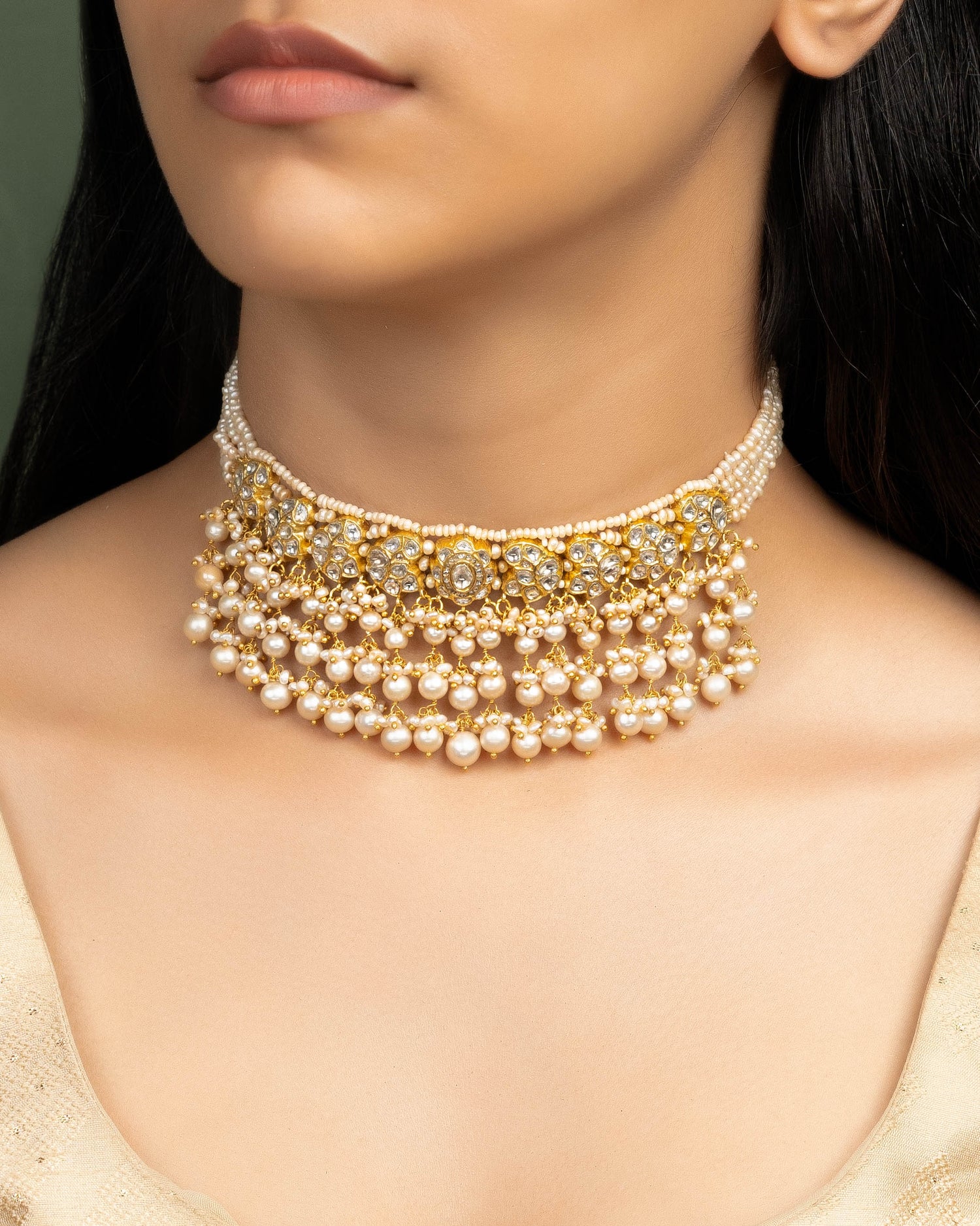 Hanira Polki Choker