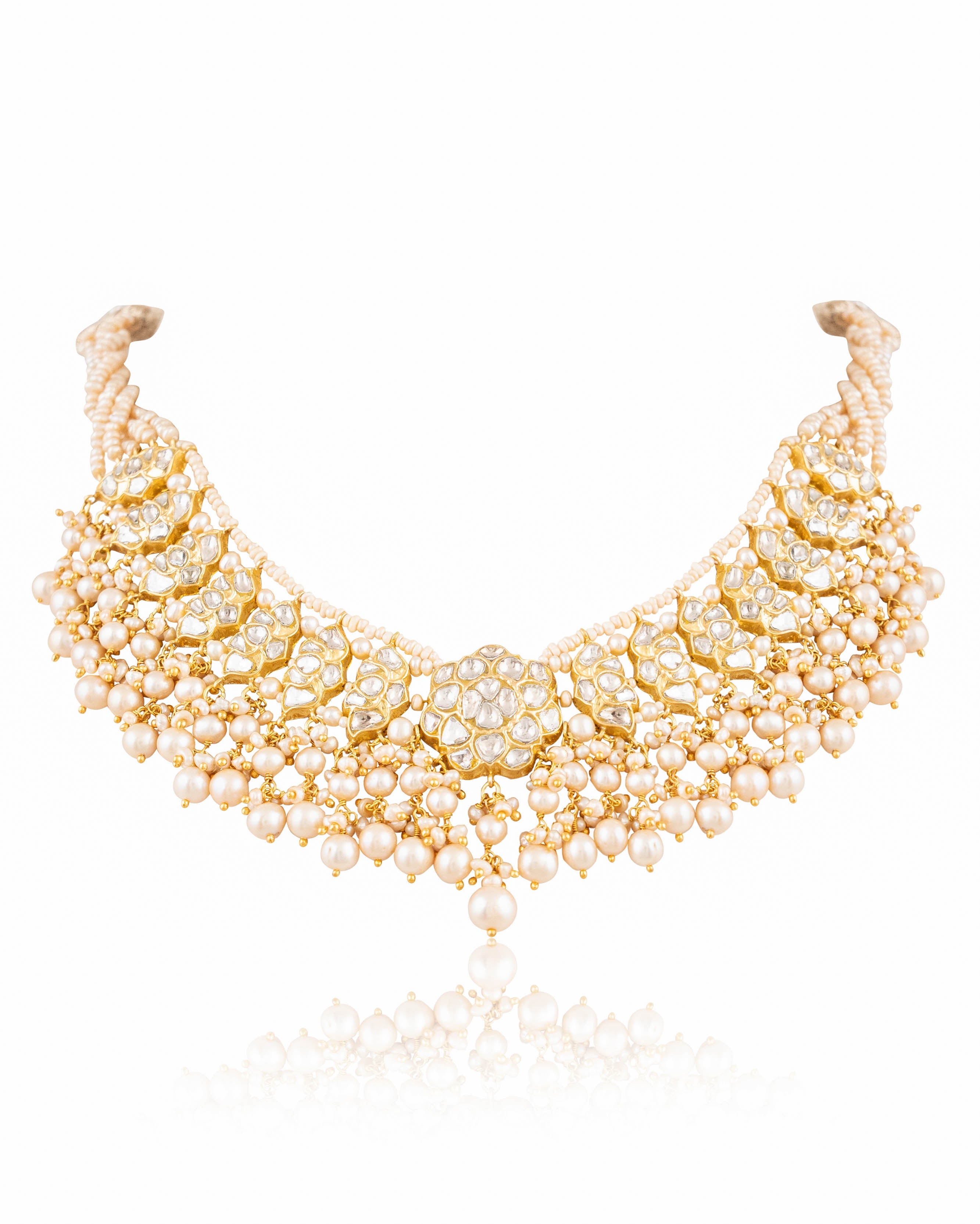 Shifa Polki Necklace