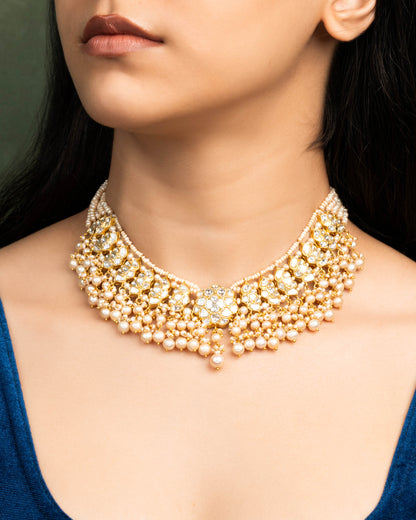 Shifa Polki Necklace