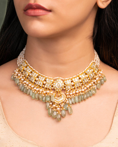 Harshi Bridal Polki Set