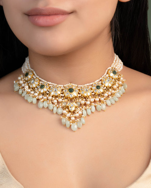 Shivanshika Polki Necklace