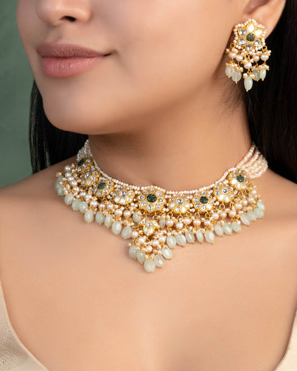 Shivanshika Polki Necklace