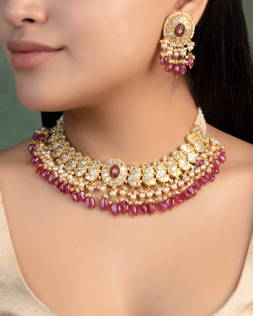 Prisha Polki Necklace