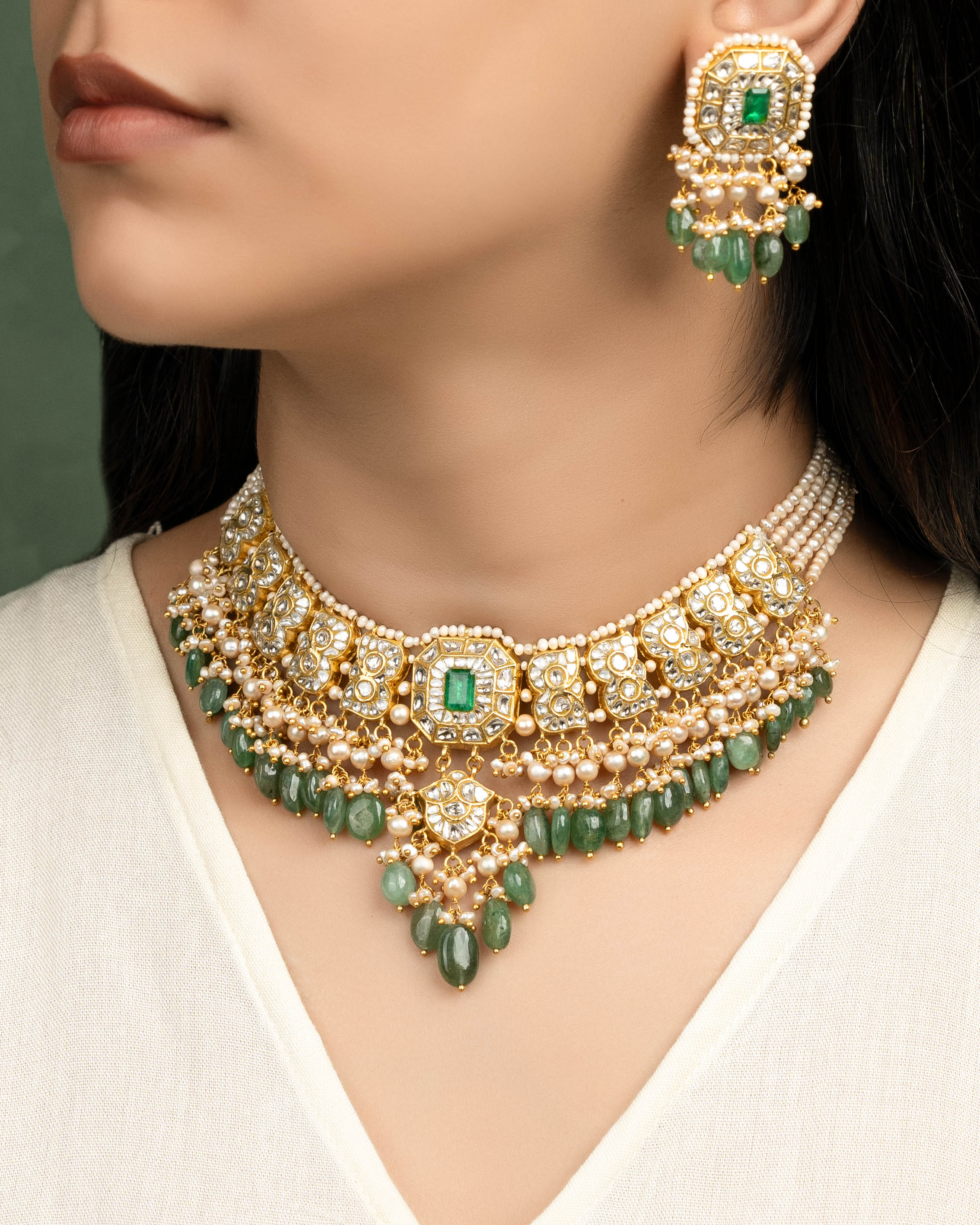 Radha Polki Necklace