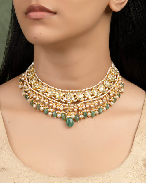 Kaira Bridal Polki Polki Set