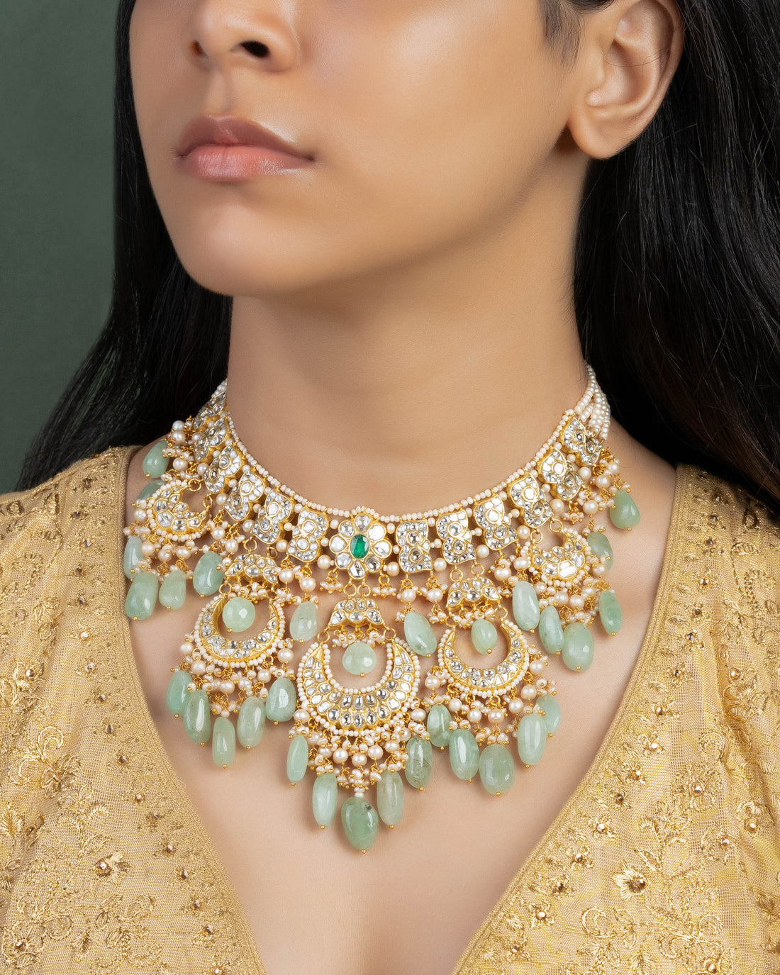 Pallavi Polki Necklace