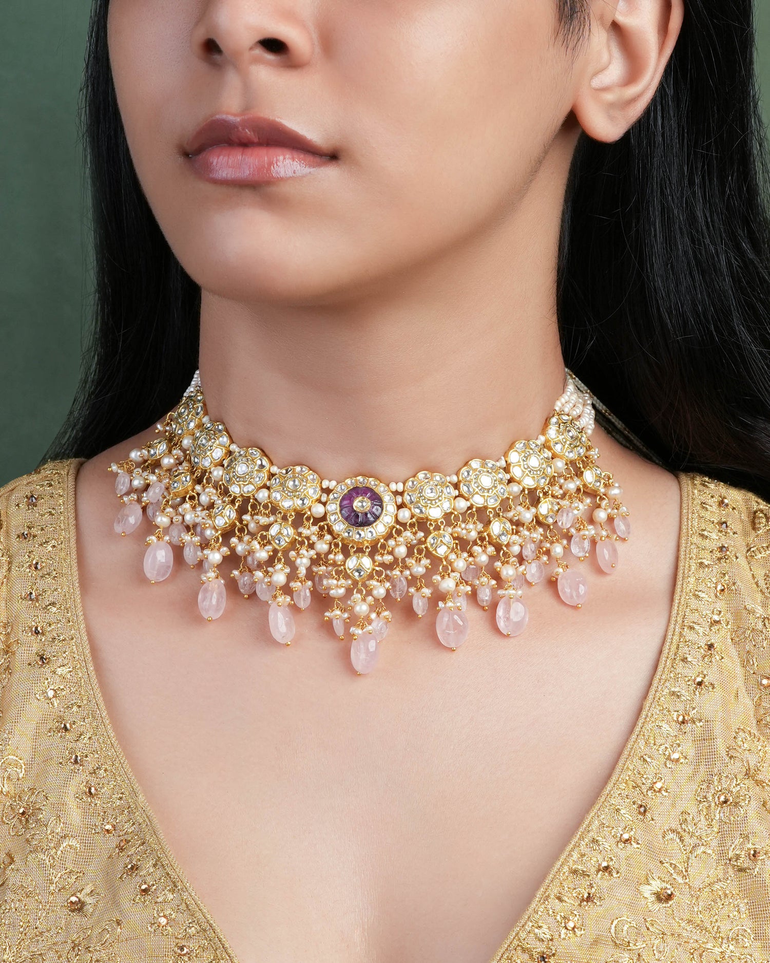 Harsha Polki Necklace