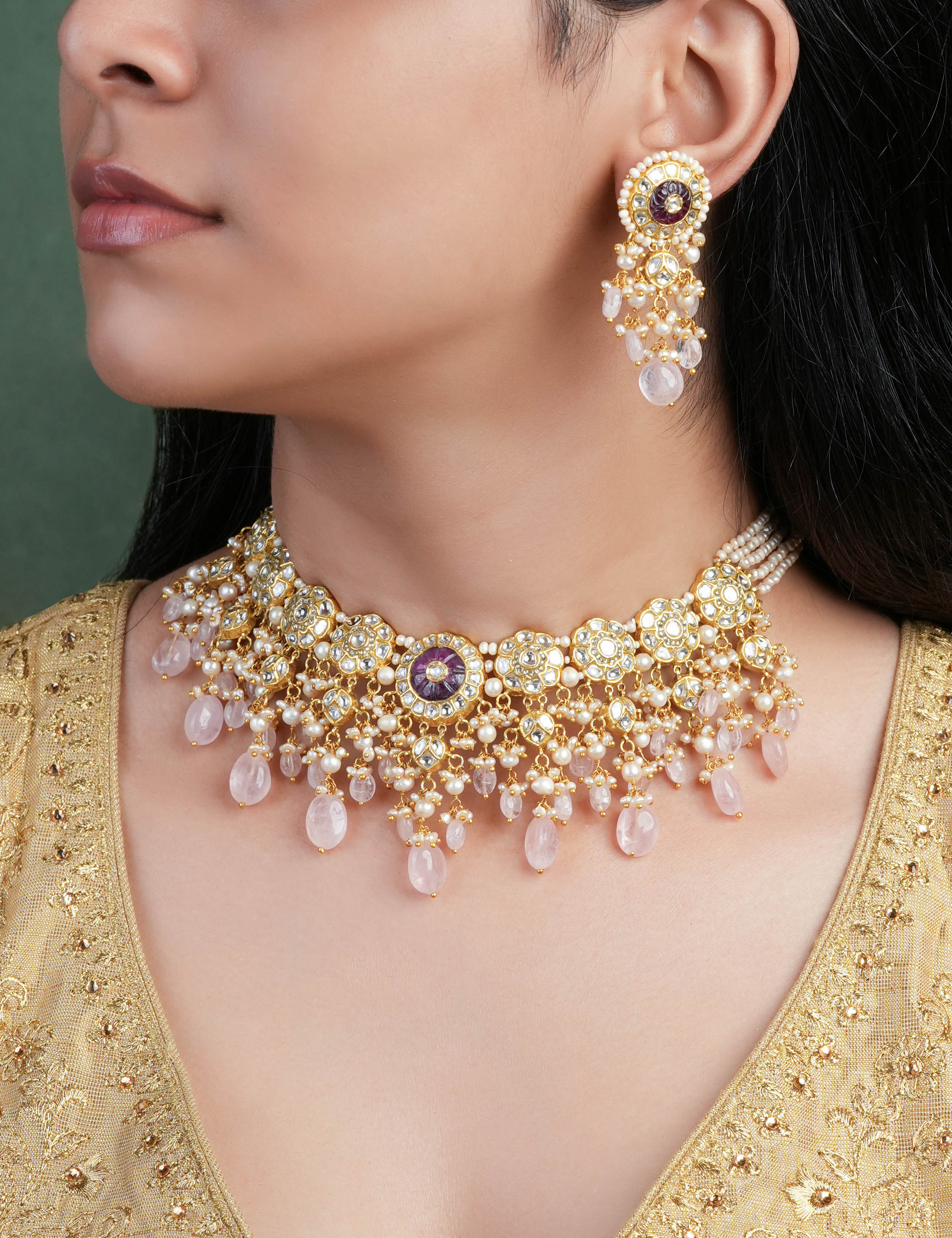 Harsha Polki Necklace