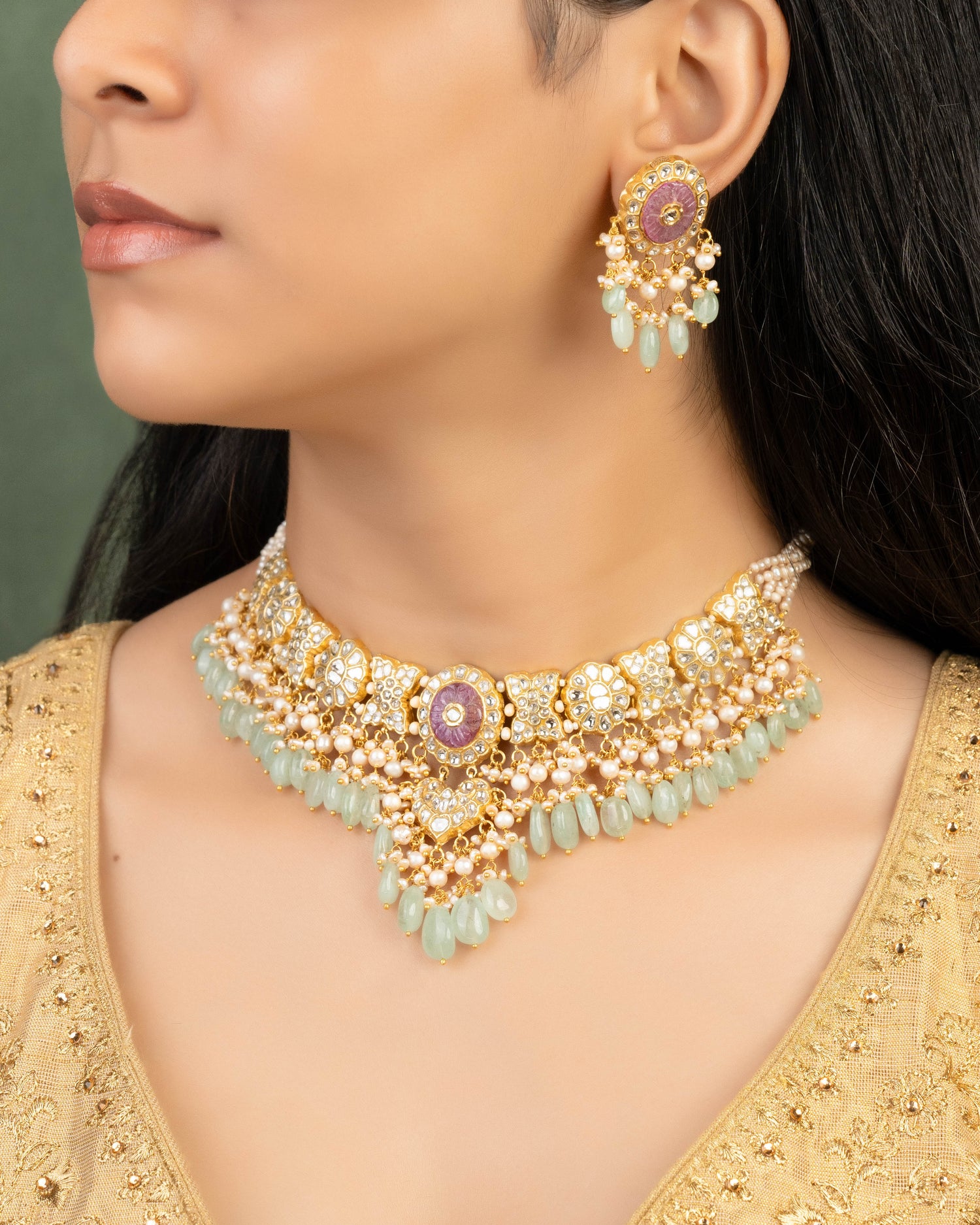 Neha Polki Necklace