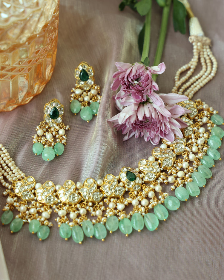 Polki Diamond Jewellery Sets – Tyaani Jewellery LLP