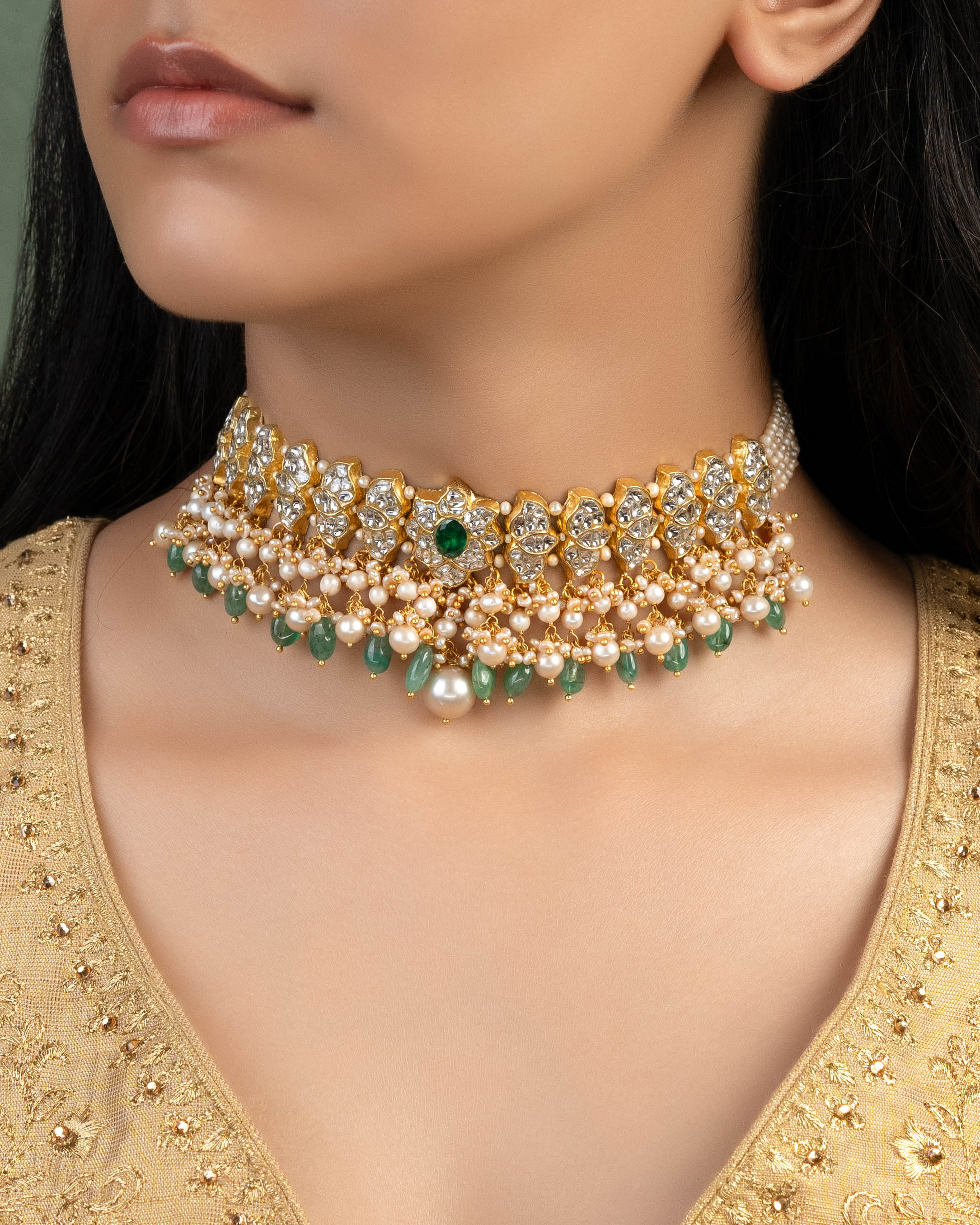 Sushila Polki Choker