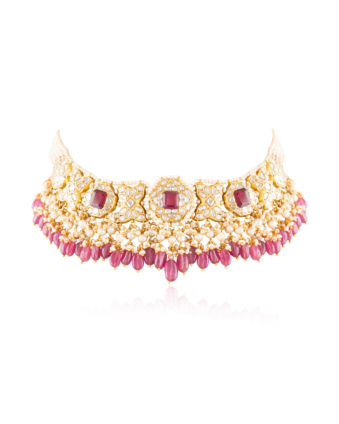 Dolly Polki Necklace