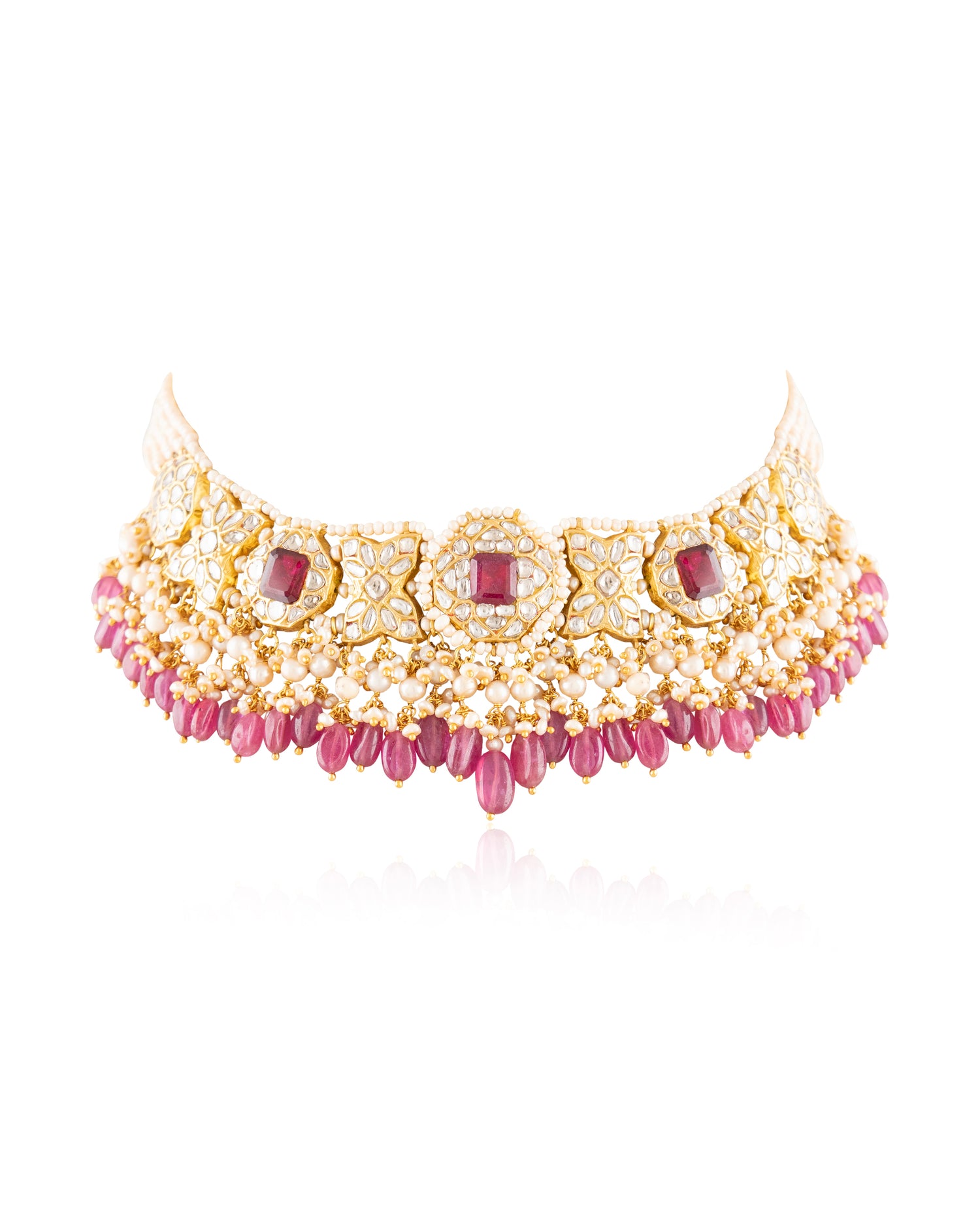 Dolly Polki Necklace