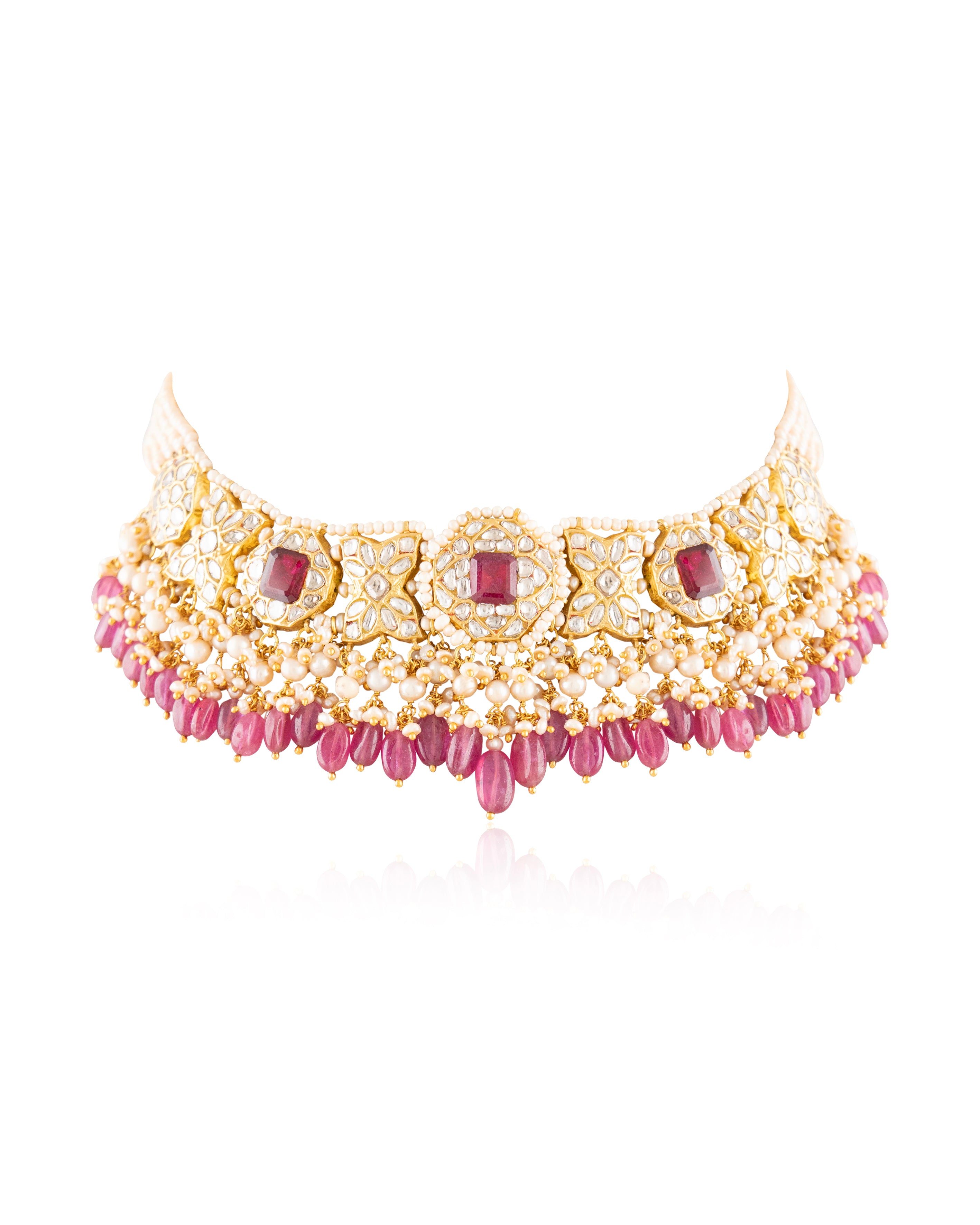 Dolly Polki Necklace