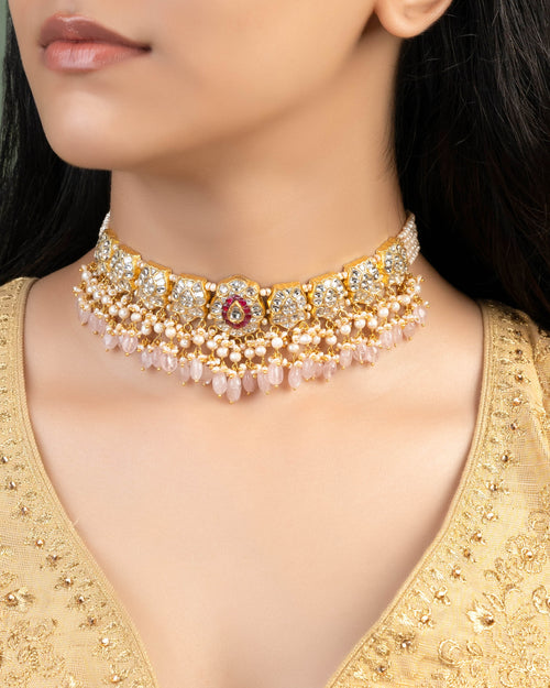 Taiba Polki Choker