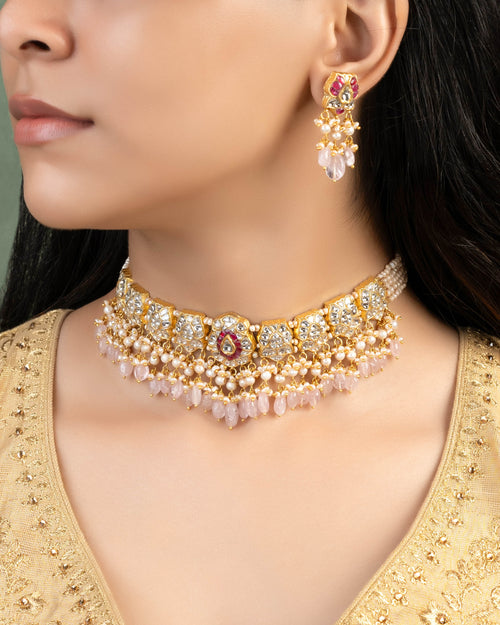 Taiba Polki Choker