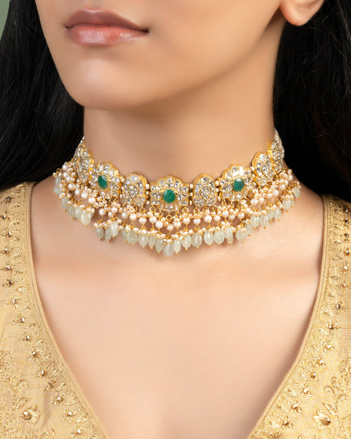 Shrusthi Polki Choker