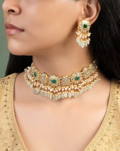 Shrusthi Polki Choker