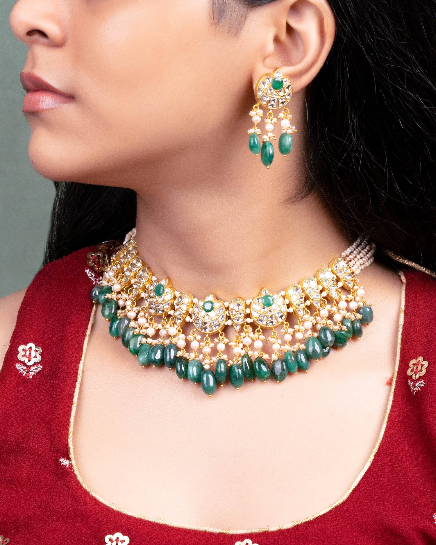 Anisha Polki Necklace