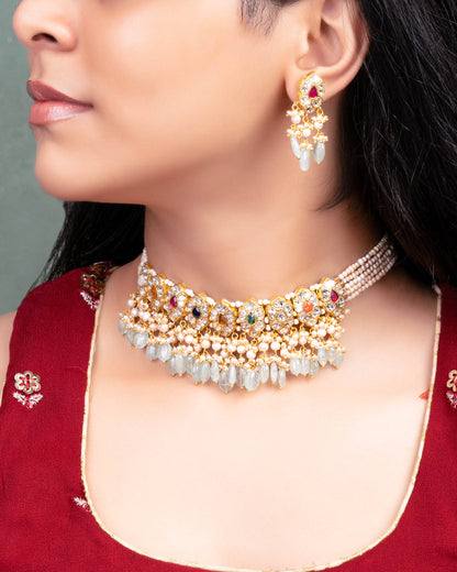 Sameen Polki Choker