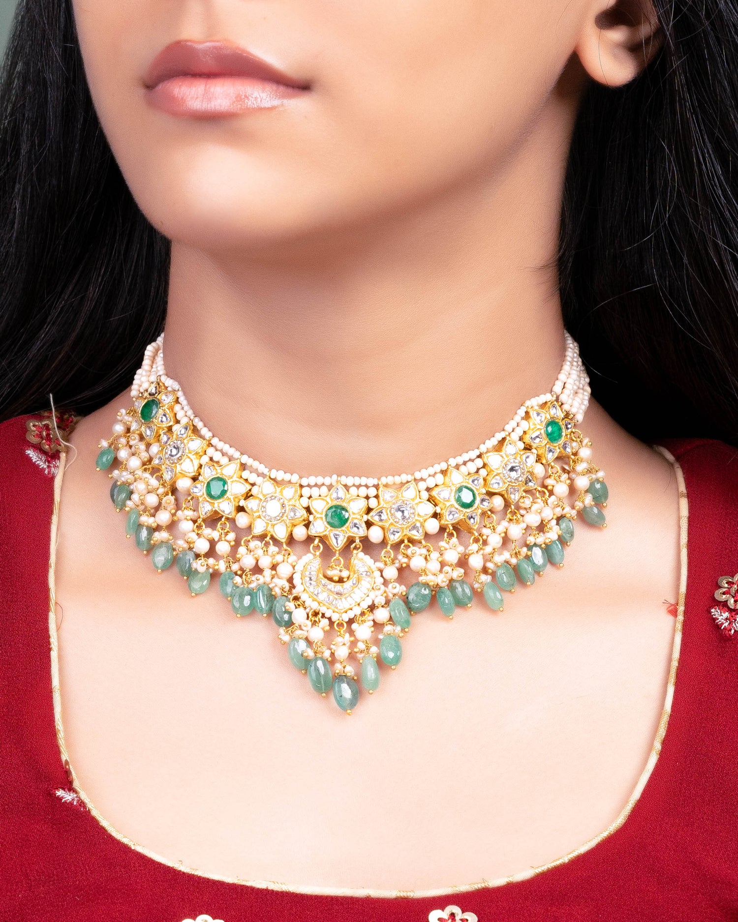 Anushi Polki Necklace