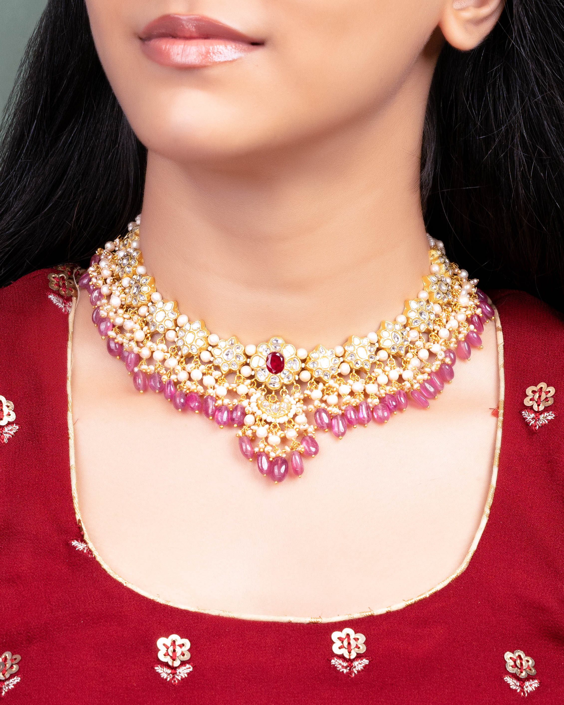 Alia Polki Necklace