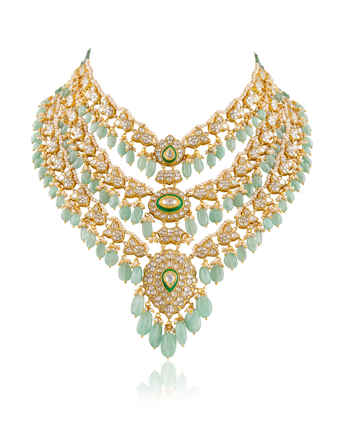 Kainaat Polki Long Necklace
