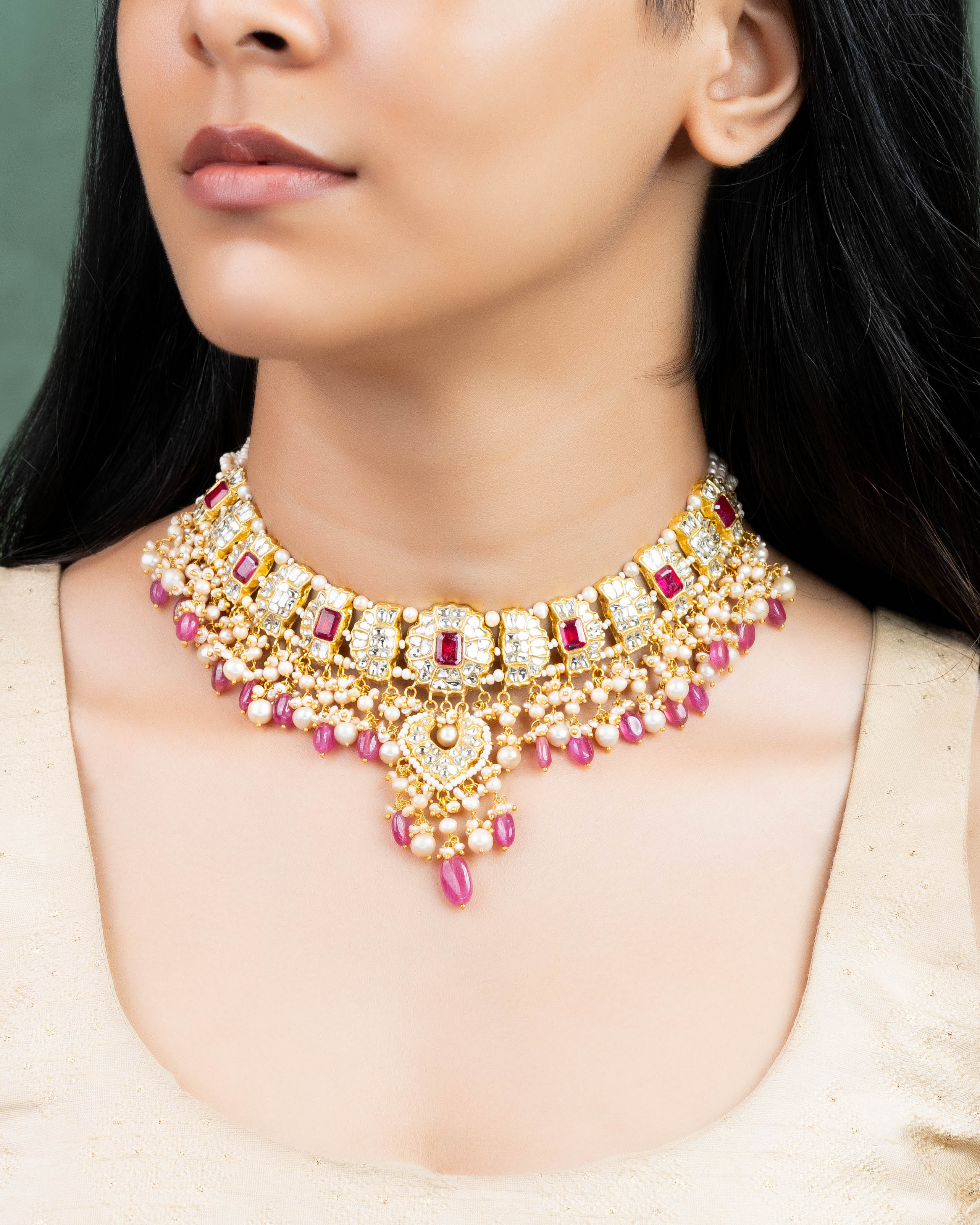 Niranjana Polki Necklace