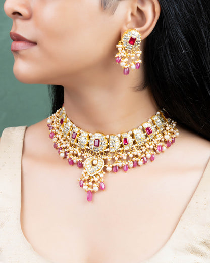 Niranjana Polki Necklace