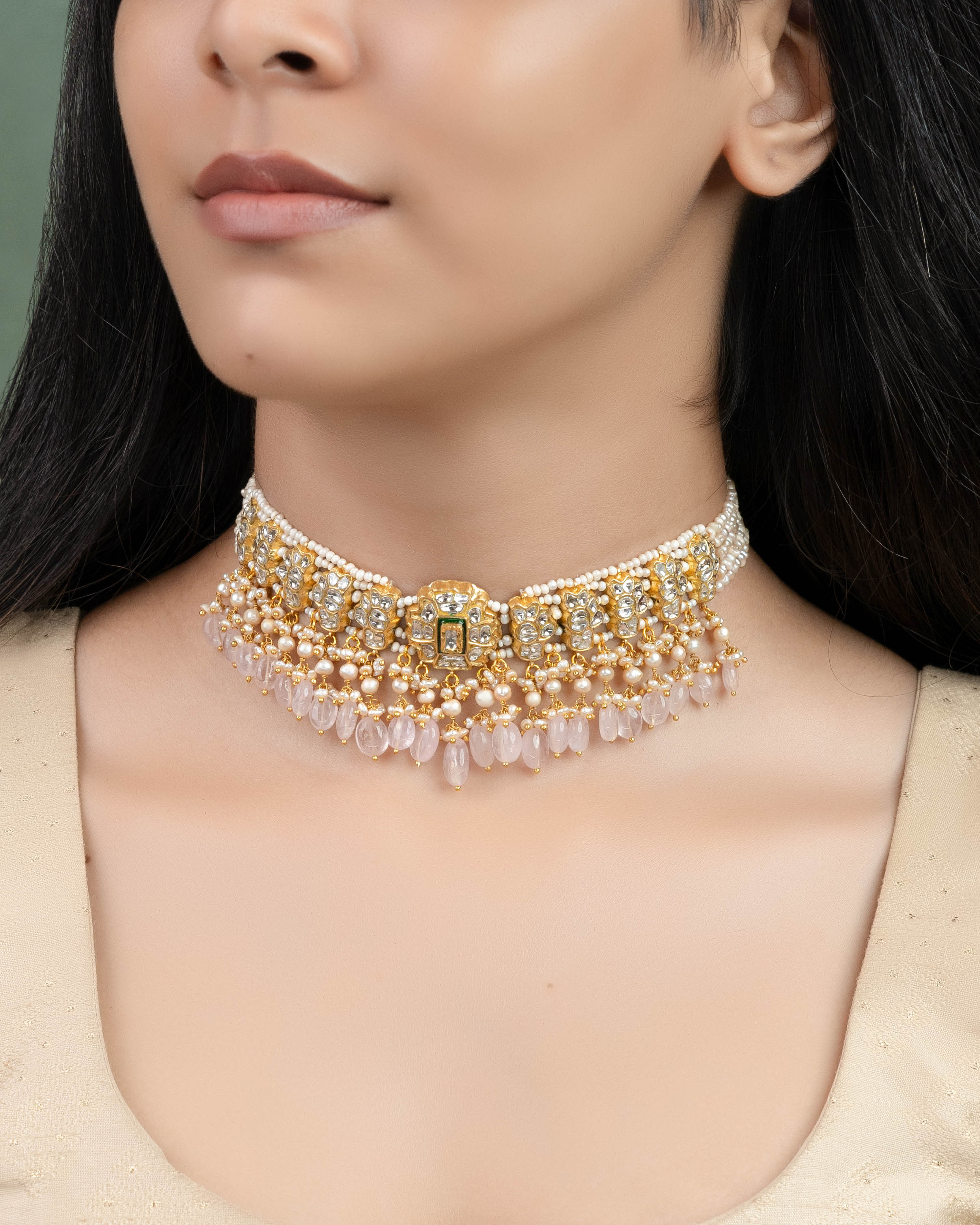 Bhakti Polki Choker