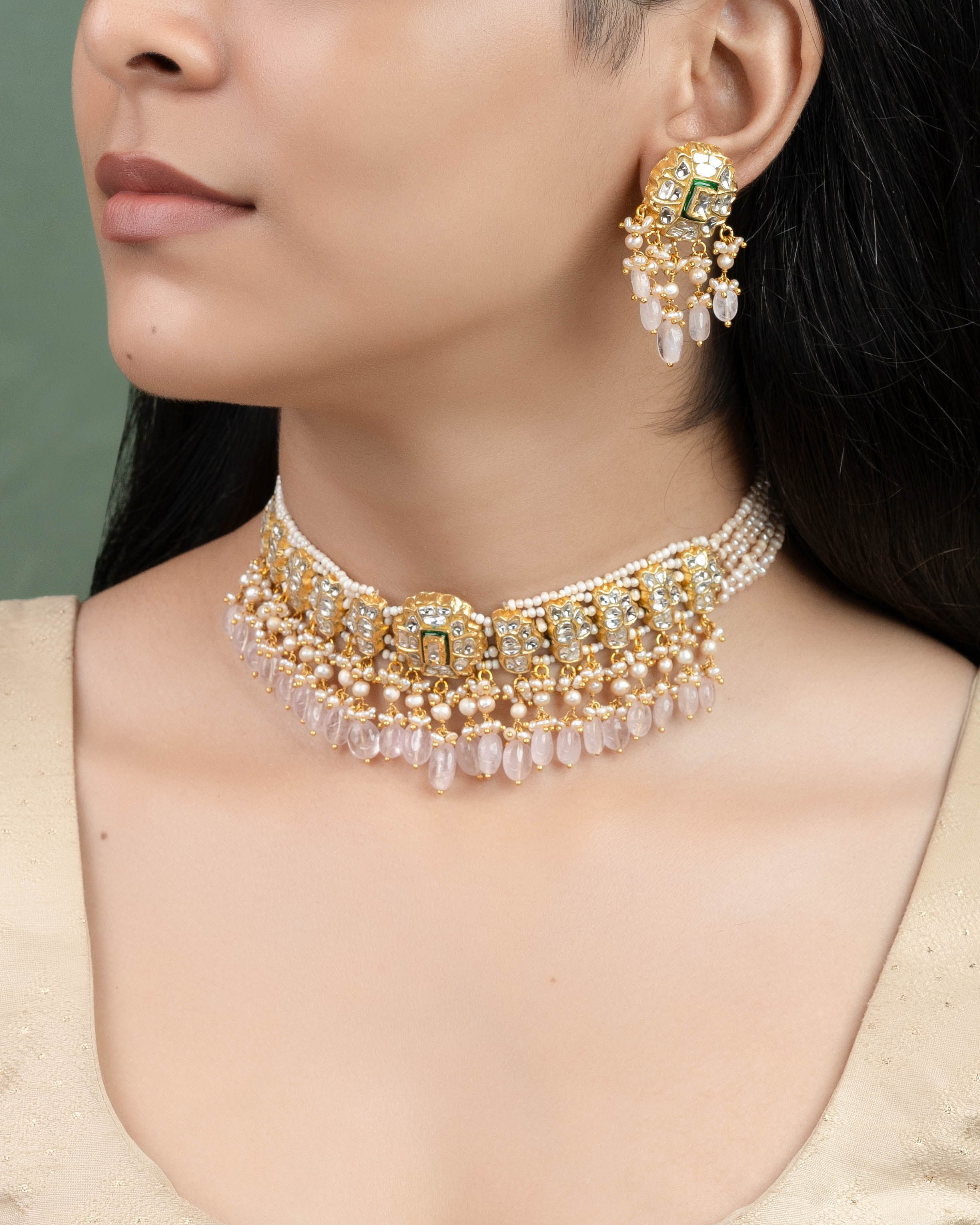 Bhakti Polki Choker