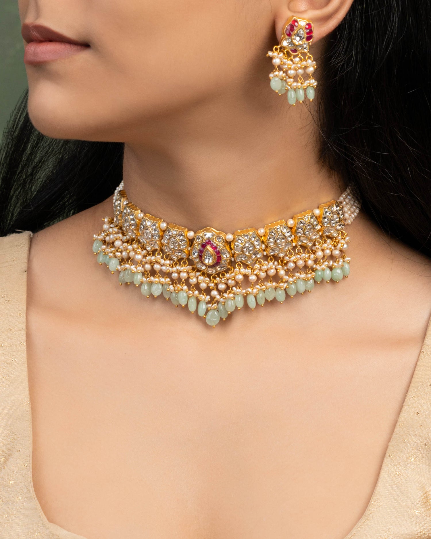 Kajal Polki Choker