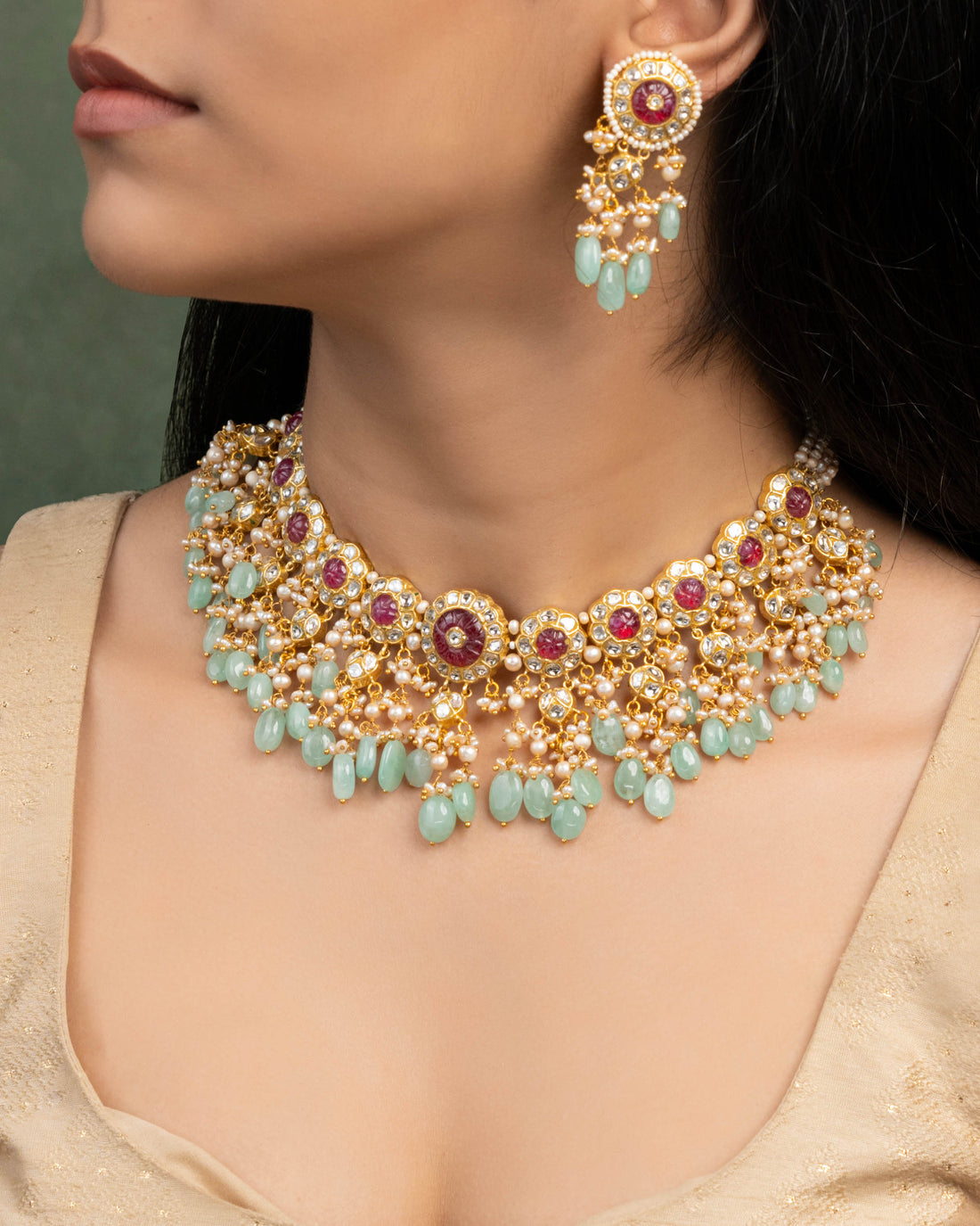 Ritvi Polki Necklace