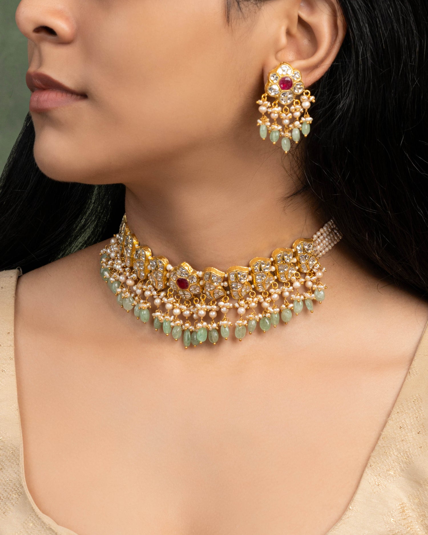 Simran Polki Choker