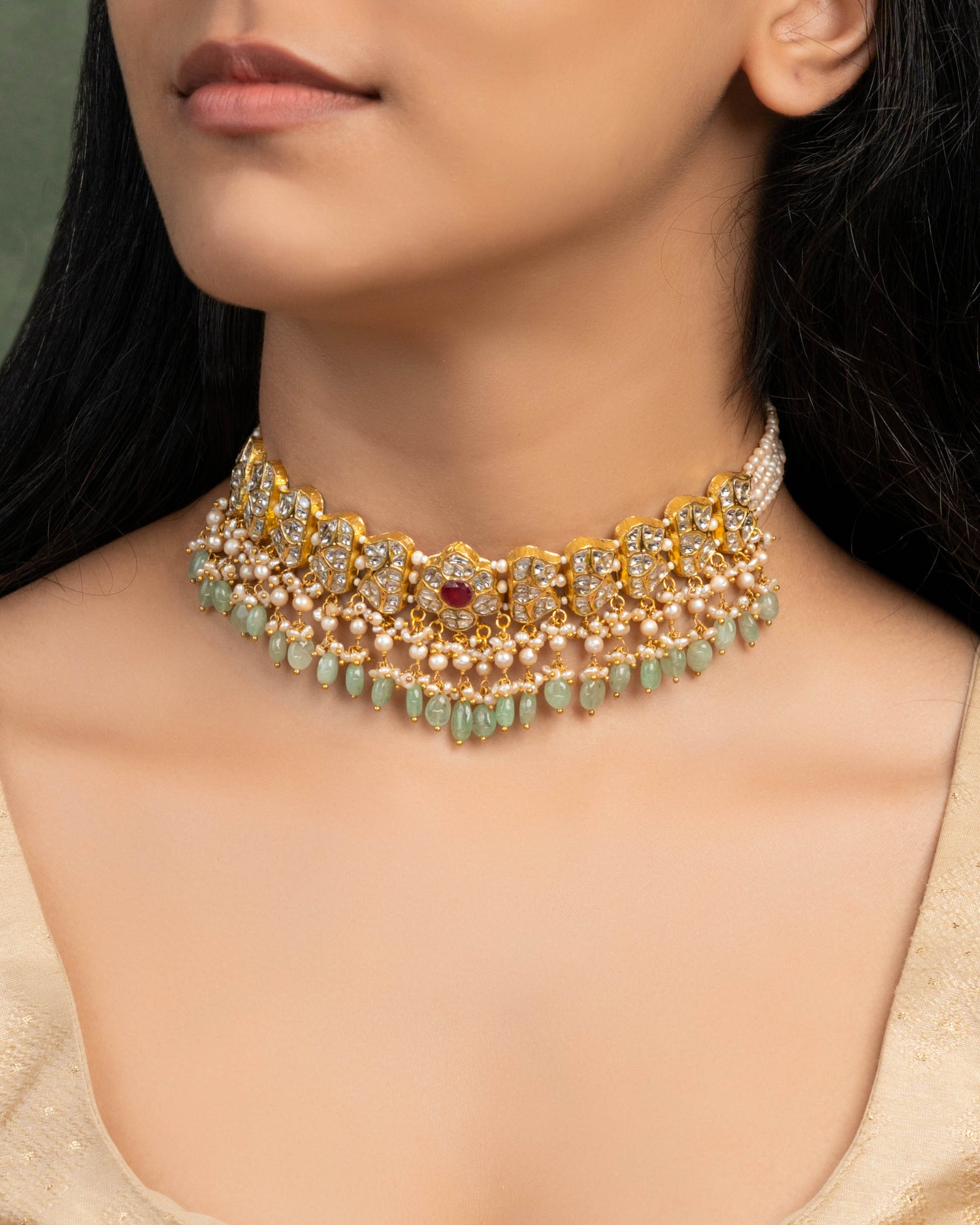 Simran Polki Choker