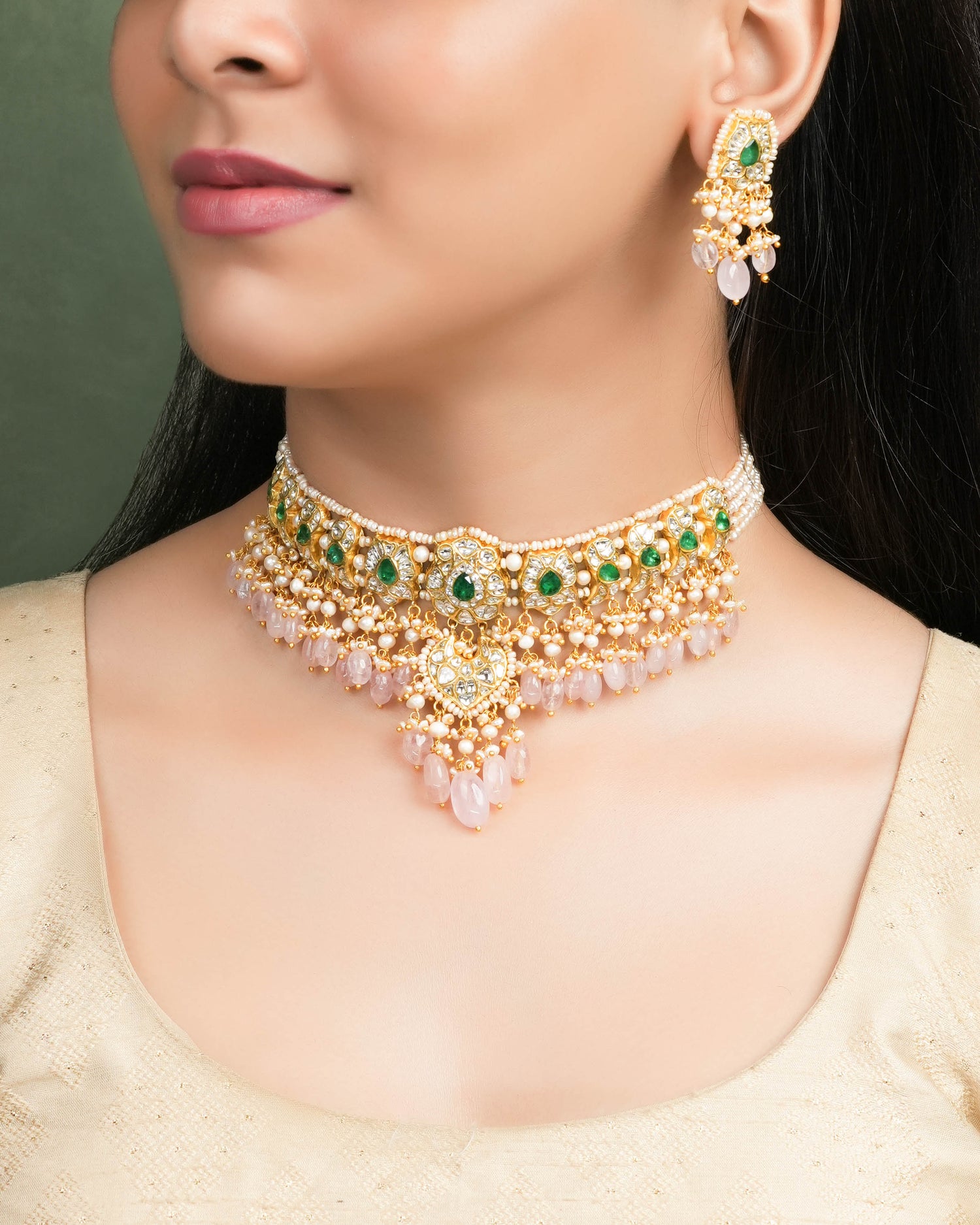 Kareena Polki Choker