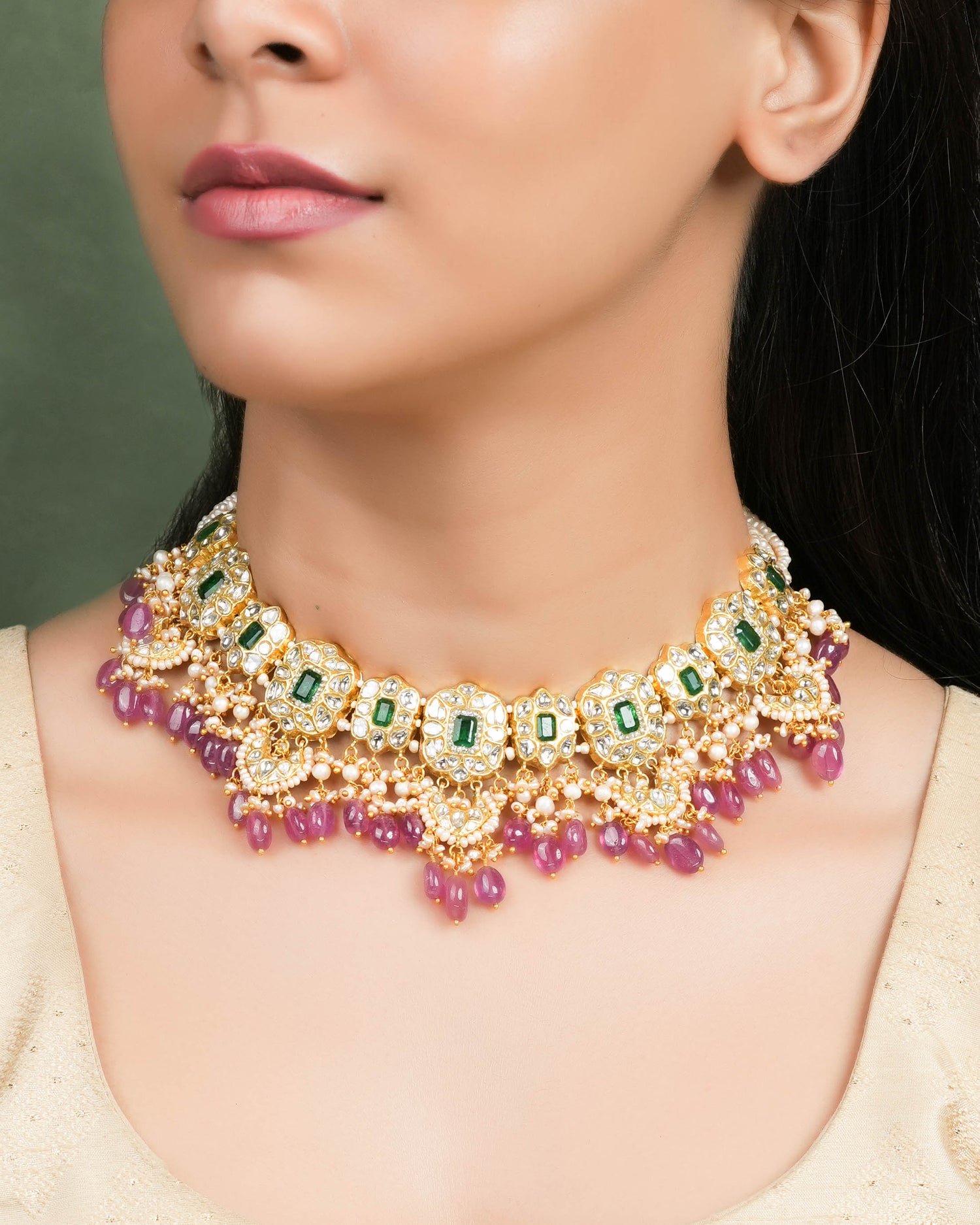 Anuja Polki Necklace