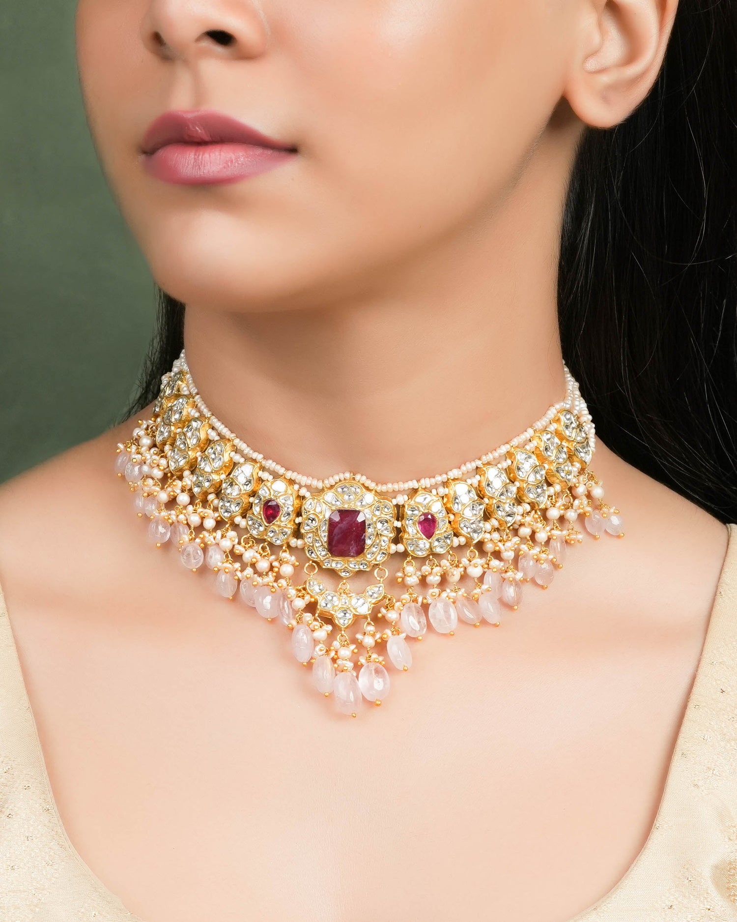 Varsha Polki Necklace