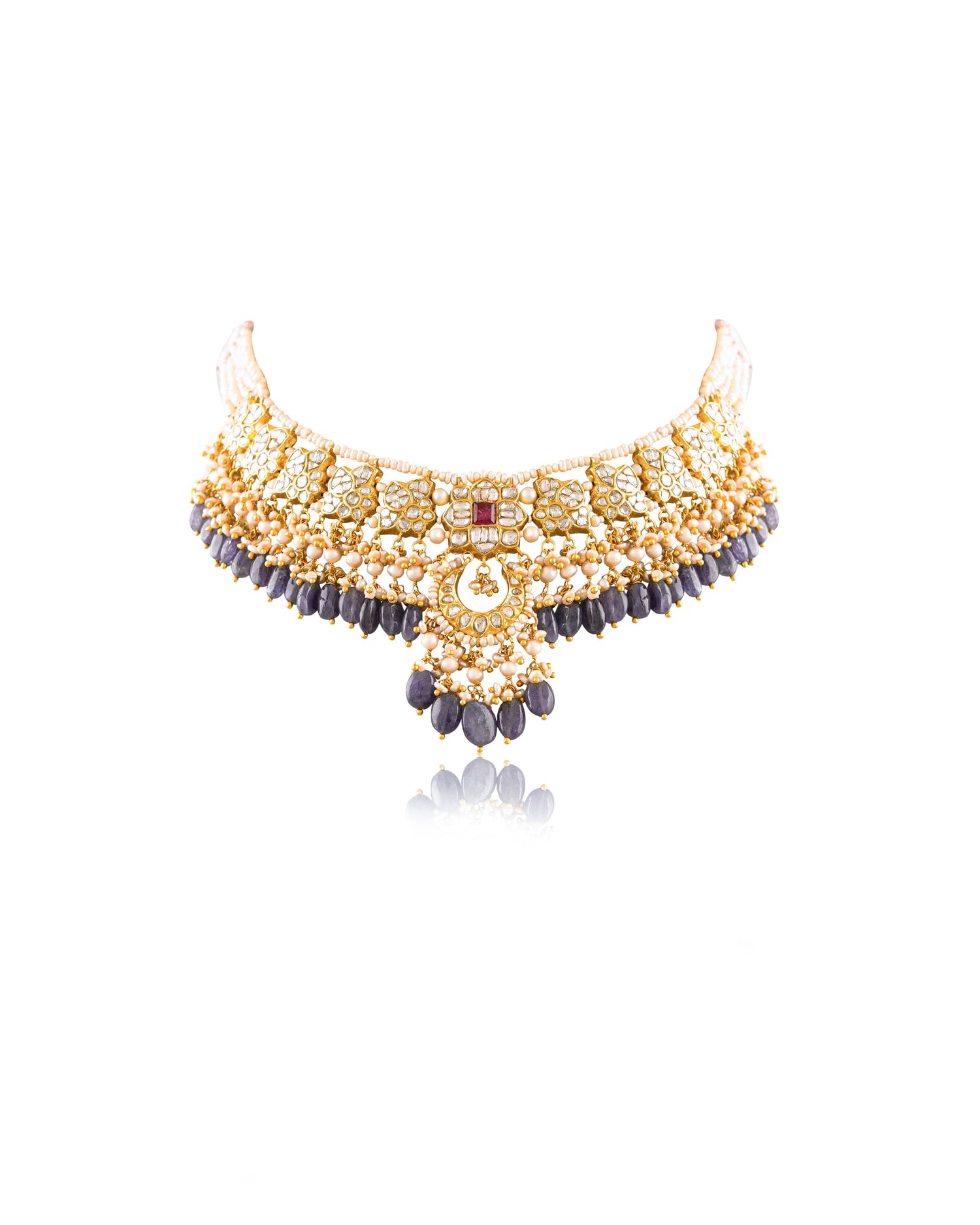 Bhavika Polki Necklace