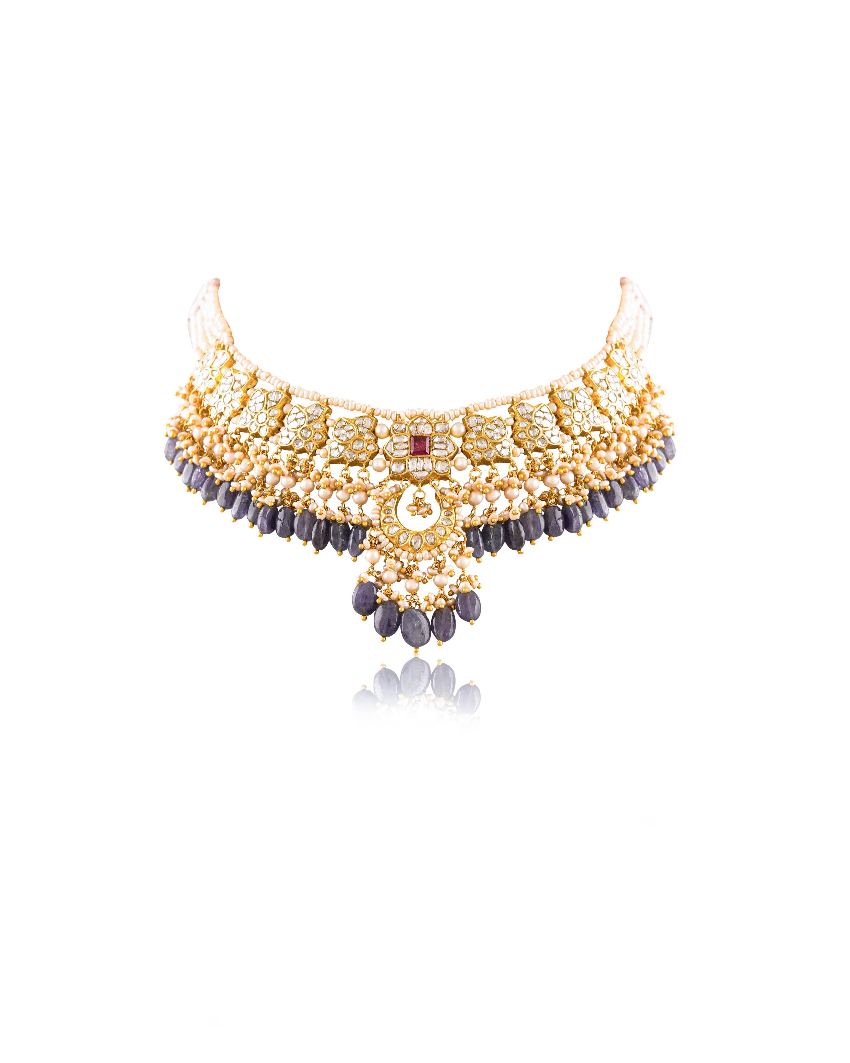 Bhavika Polki Necklace