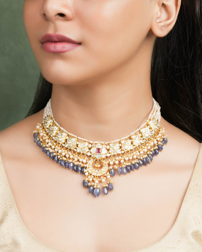 Bhavika Polki Necklace