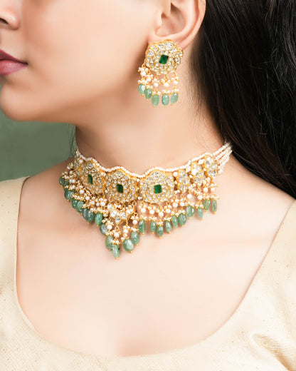 Rupa Polki Choker