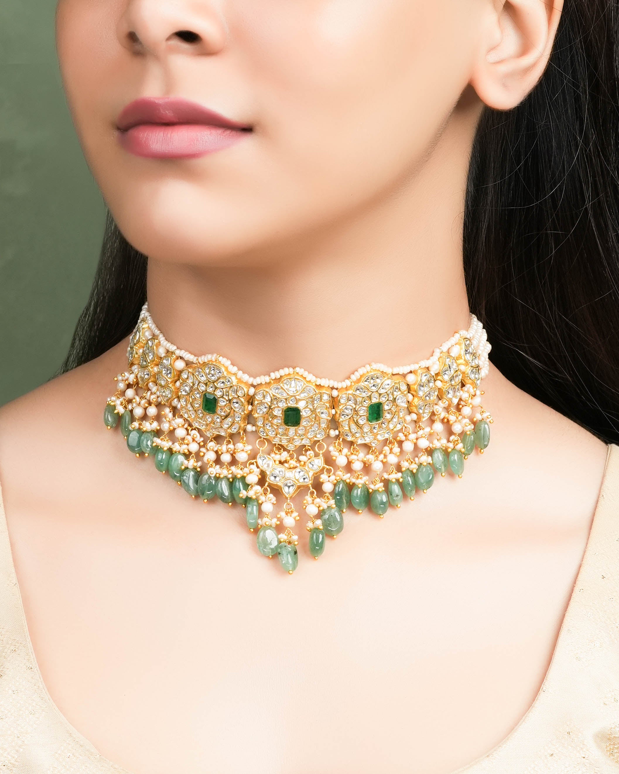 Rupa Polki Choker