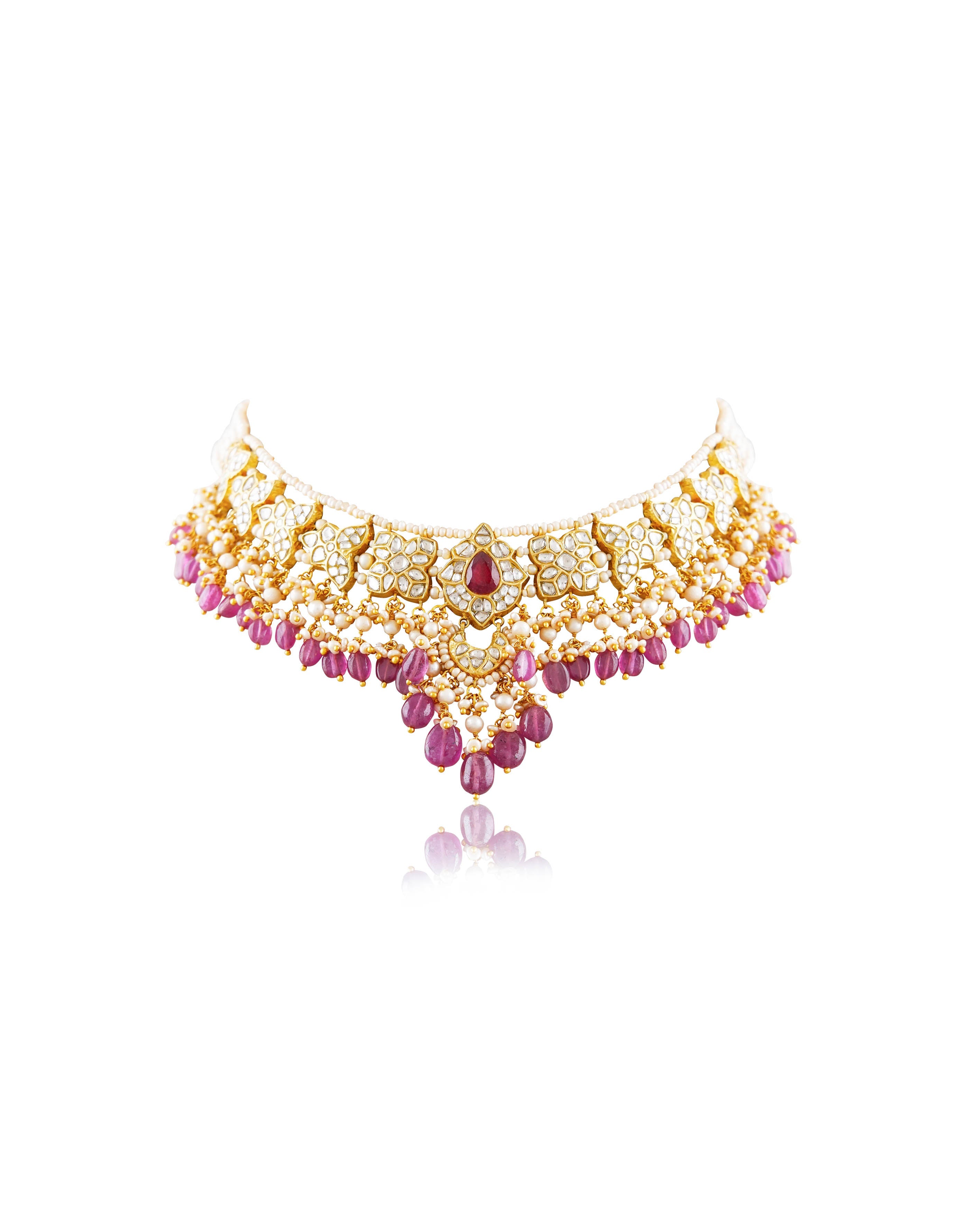 Meena Polki Necklace