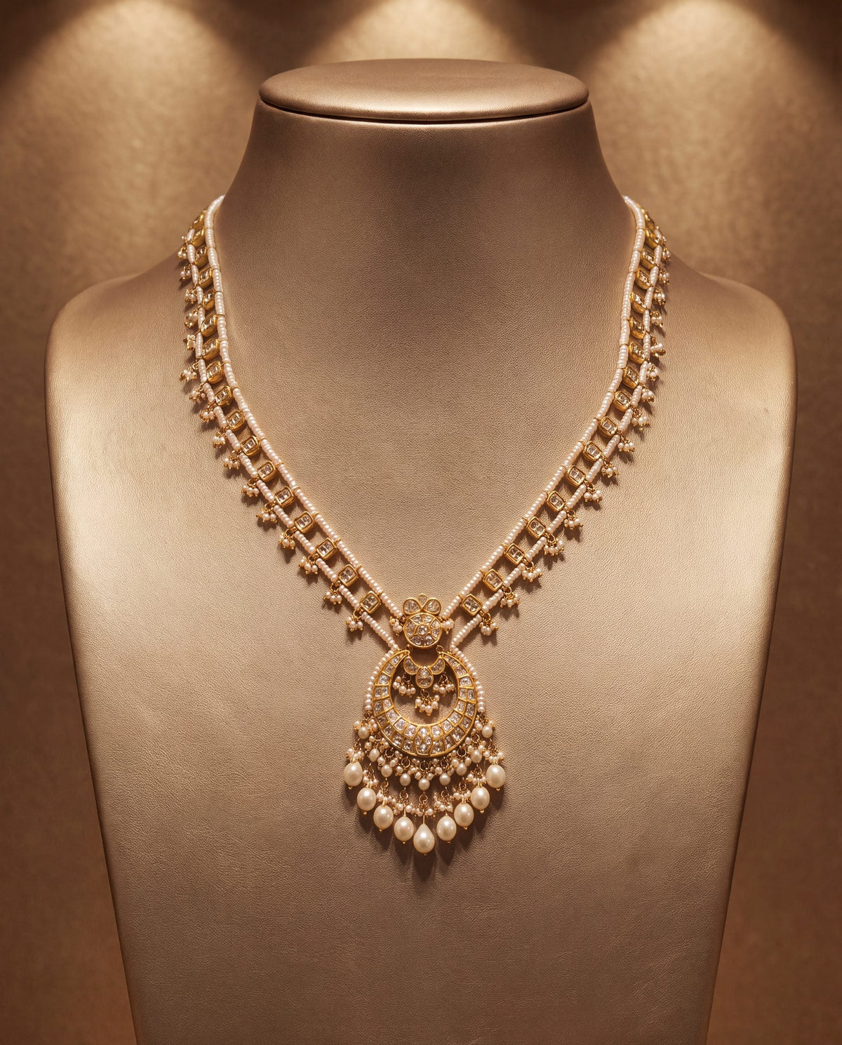Advika Polki Long Necklace
